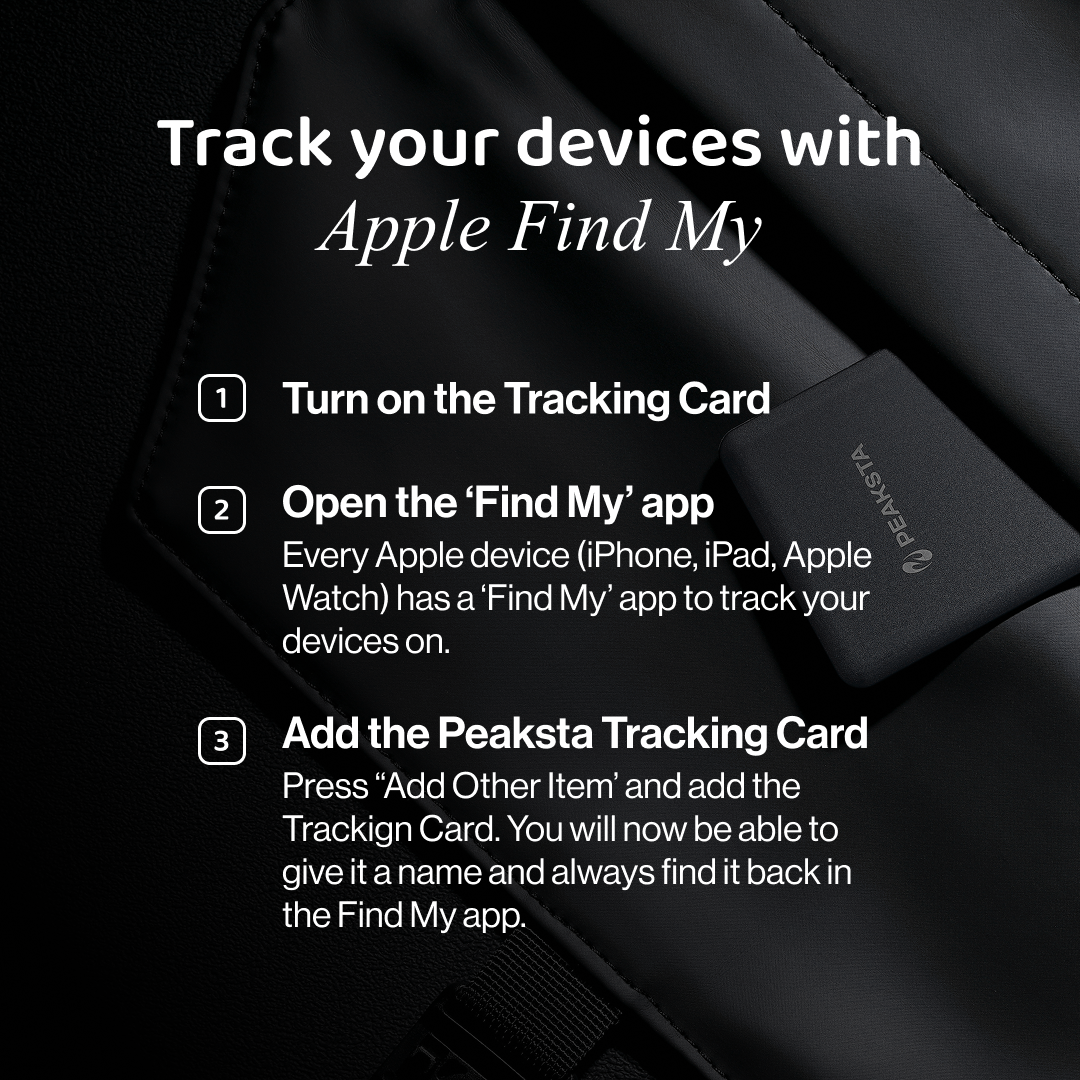 Tracking Card | Apple Find My